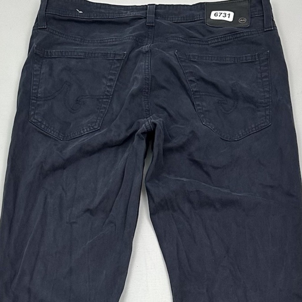 AG Adriano Goldschmied The Graduate Tailored Jeans 32x34 Blue Italian Fabric